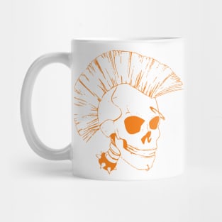 A Skull's Punk Makeover Mug